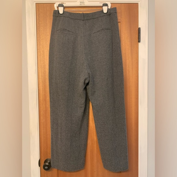 Banana republic Italian herringbone high rise wide leg wool pants size 14 - Picture 6 of 13